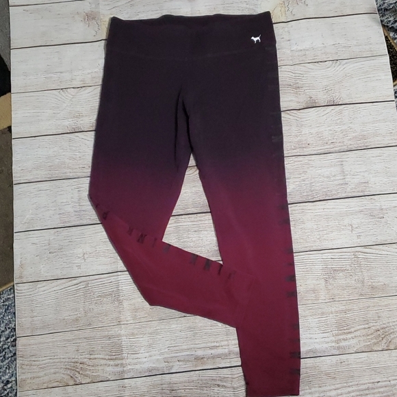 PINK Victoria's Secret Pants - Victoria Pink Ombre leggings